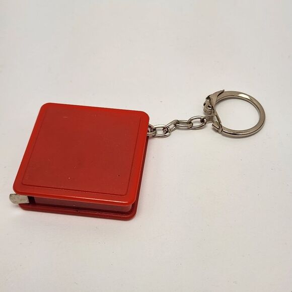 5 for $10 Tape measure key chain purse clip mini tape measure red - Picture 1 of 5